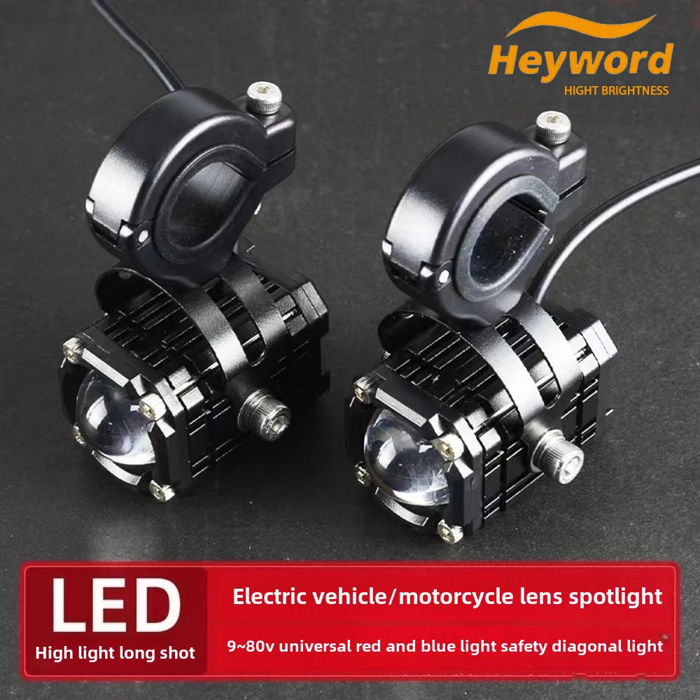 Universal Led Motorcycle Fog Headlight Auxiliary Lamp