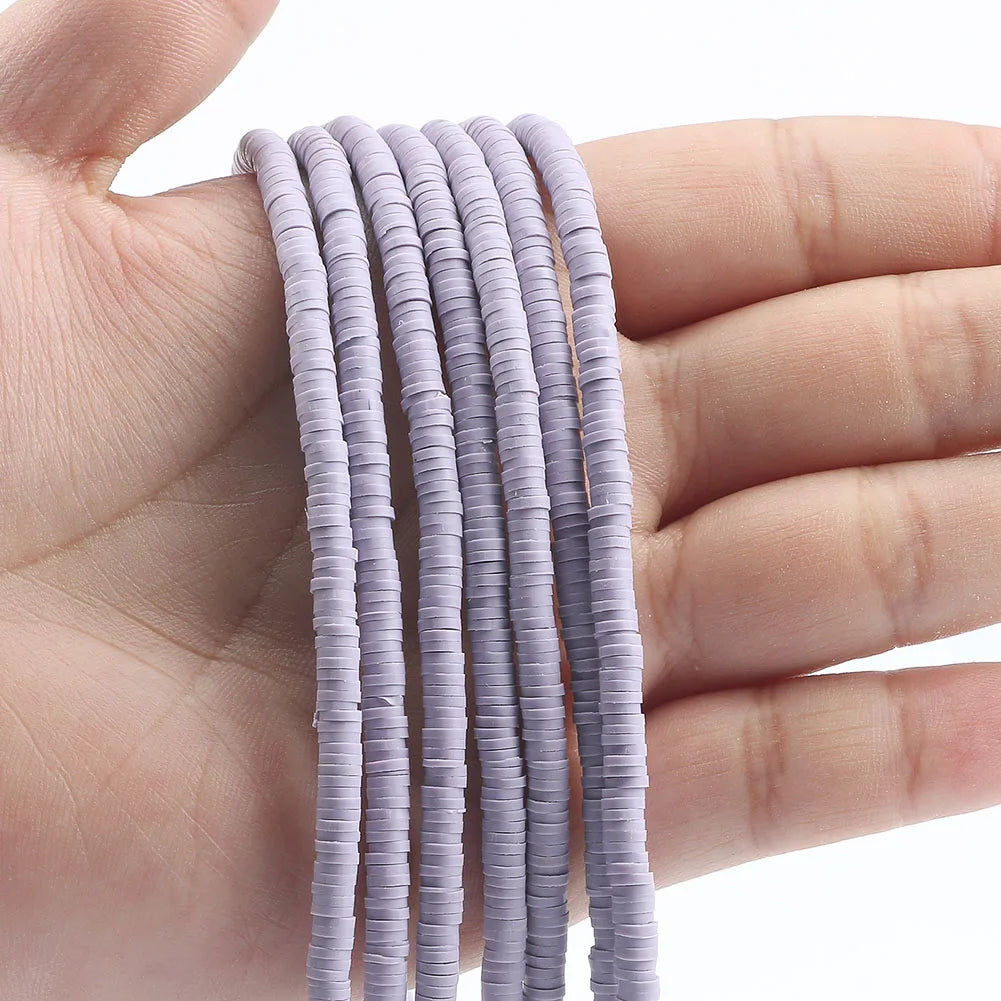 Vibrant 320-Piece Polymer Clay Beads Set for DIY Jewelry Crafting