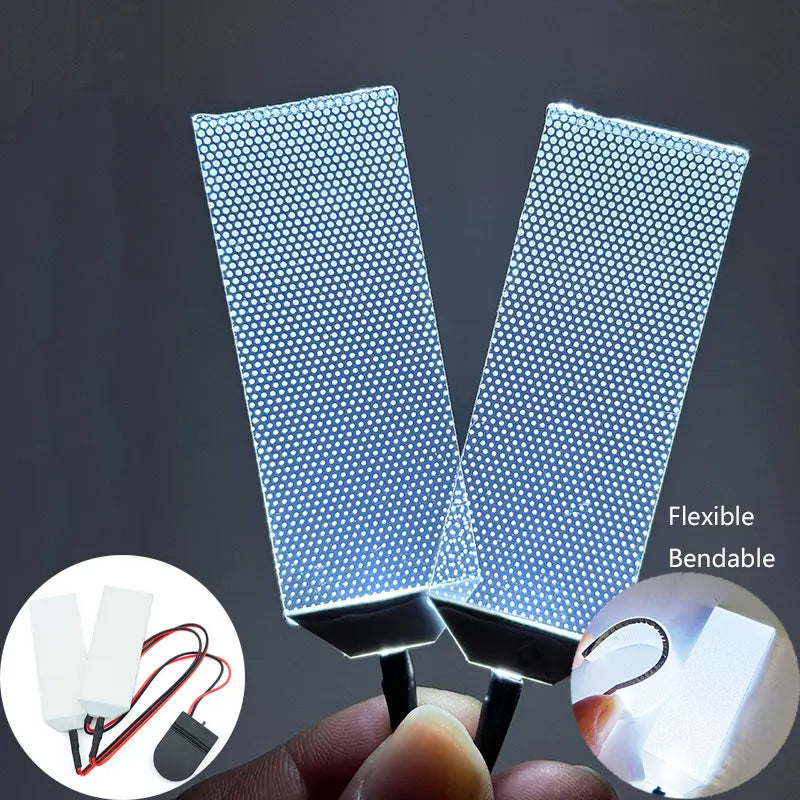 Flexible Bendable DIY LED Light Eye Kits for Iron Man Helmet Cosplay Accessories