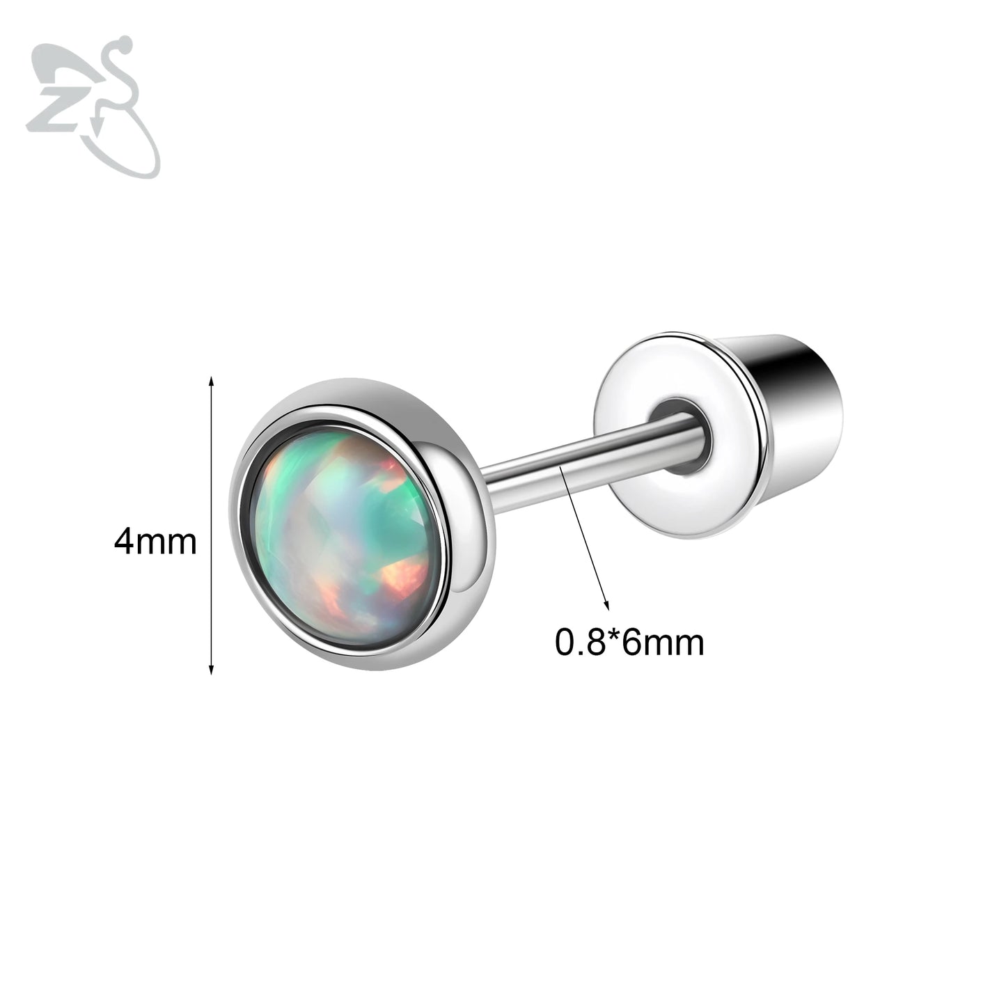 Charming Stainless Steel Flower Butterfly Stud Earrings for Children and Women