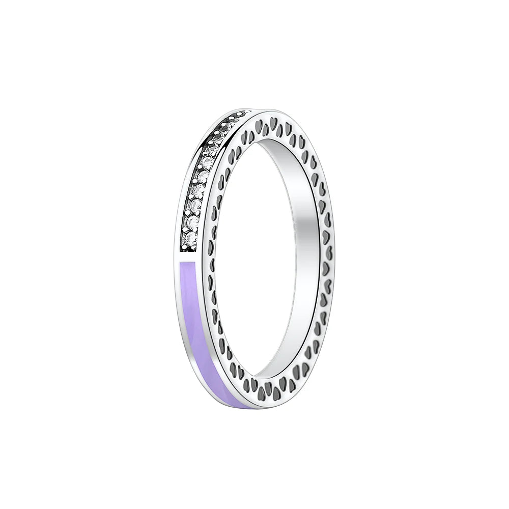 Daisy Flower Sterling Silver Ring for Women European Sizes 6 to 9 Fashionable Jewelry for Parties and Weddings