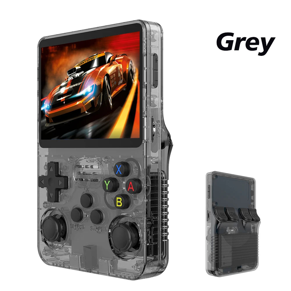 BOYHOM R36S Retro Handheld Game Console Linux 3.5 Inch IPS Pocket Player 64GB 128GB Preloaded 10000 Classic Games