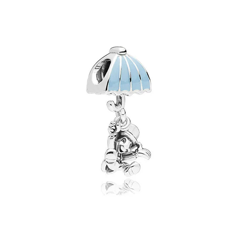 925 Silver Dress Pendant Charms for European Bracelets P003