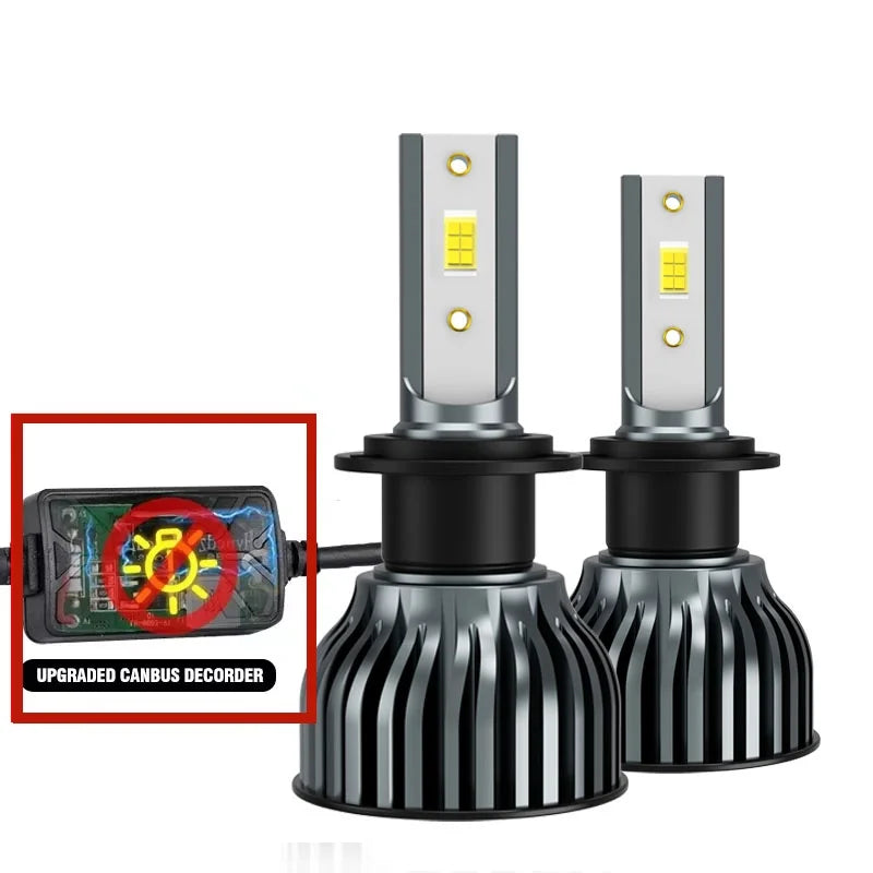 Heyword Mini Canbus Led Headlight 100000Lm 6000K 8000K