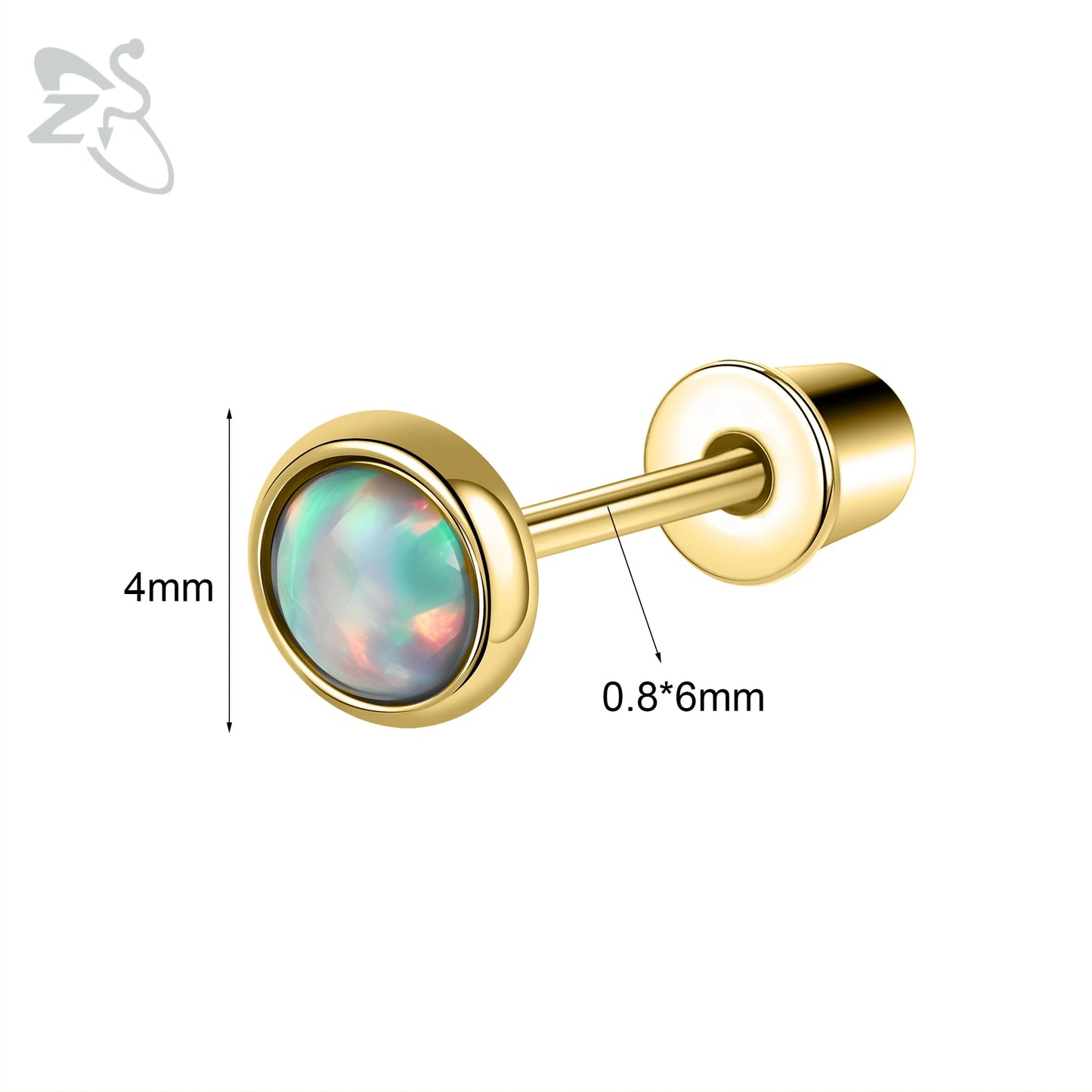 Charming Stainless Steel Flower Butterfly Stud Earrings for Children and Women