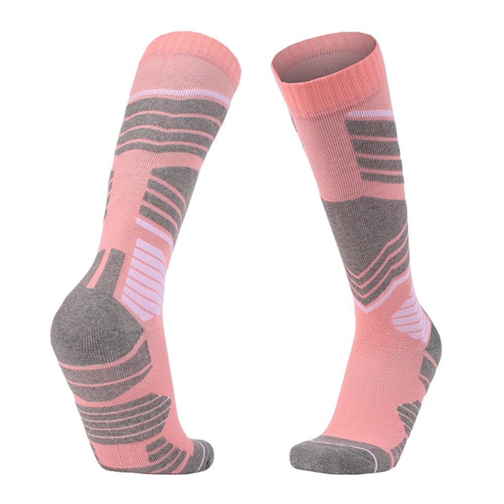Women Cotton Thermal Winter Ski Socks Thick Warm Outdoor