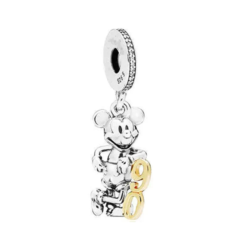 Exquisite 925 Silver Animal Bead Collection Featuring Fish Dog Duck and Pig Pendants for European DIY Bracelets