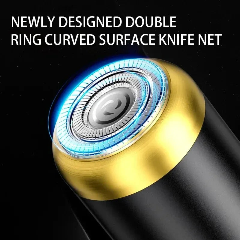 USB Men's Face Shaver Waterproof Mini Portable Razor For Travel