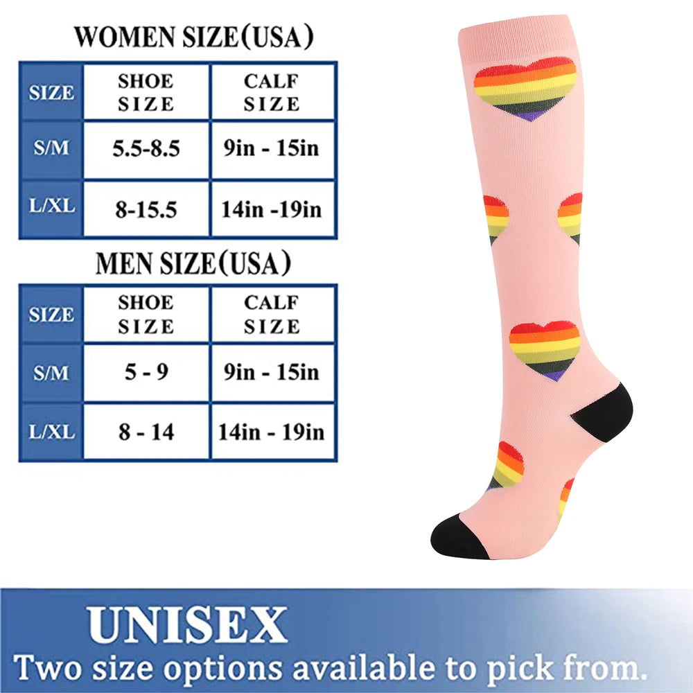 Women Compression Socks Promote Circulation For Running