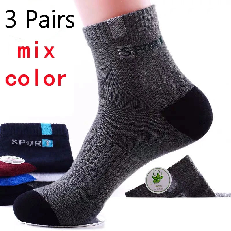 Men's Breathable Cotton Ankle Socks Comfortable Summer Low Cut Casual Socks 10 Pack