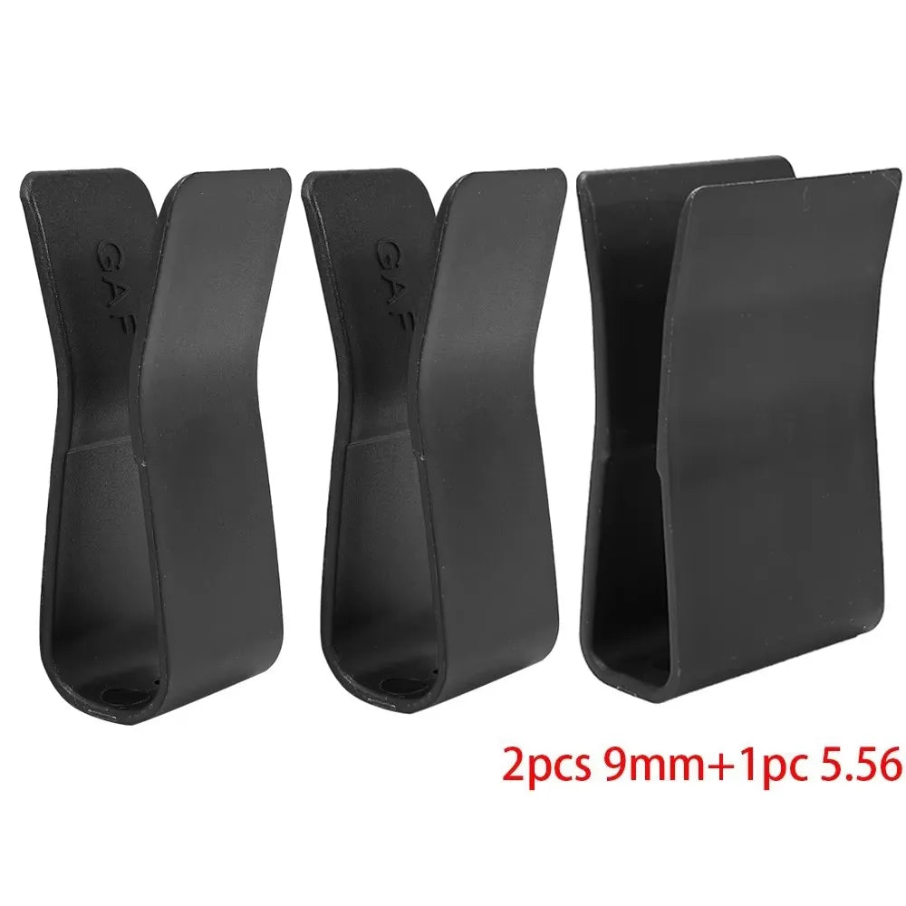 SINAIRSOFT Hunting Tactical Nylon Magazine Pouch Insert Gear 9mm 2pcs 5.56 1pcs