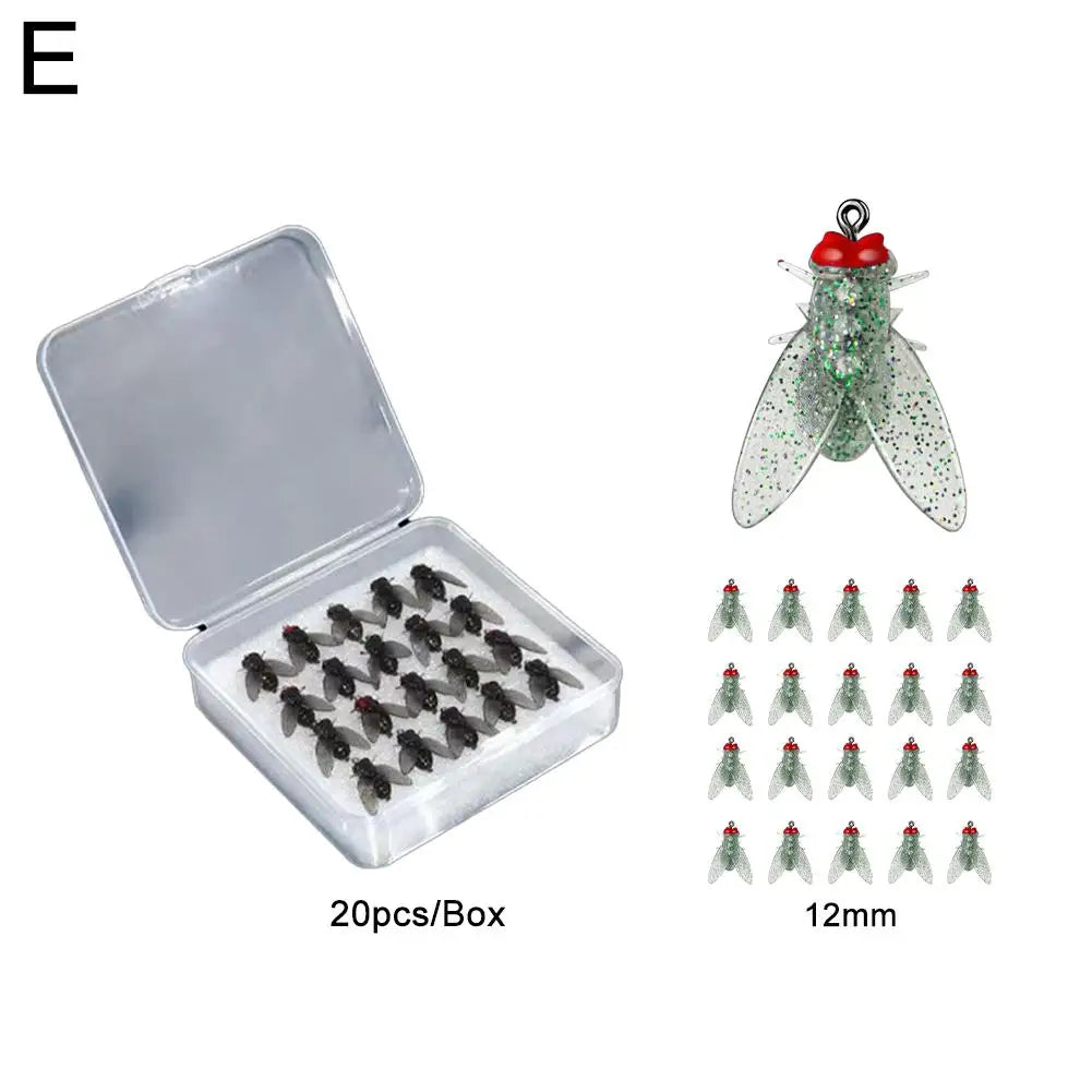 Bionic Fly Fishing Bait 20PCS for Salmon and Trout 2024