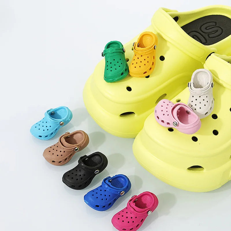 3D Mini Shoe Charms PVC Accessories for Clogs and Sandals Decorations