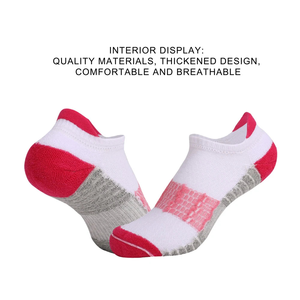 6 Pairs Women Cushioned Sports Socks Anti Odor Arch Support