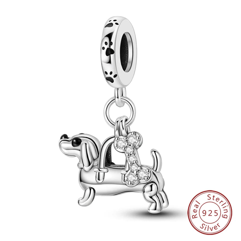 Sterling Silver Camera Coffee Cup Charm Beads for Qikaola Bracelet Jewelry DIY
