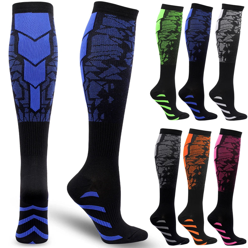 Compression Running Socks For Travel Pregnancy Edema Relief