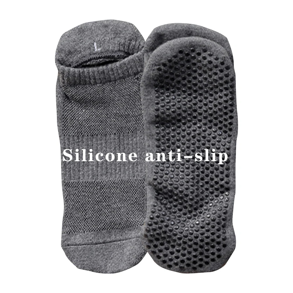 No Show Non Slip Towel Liner Ankle Socks For Indoor Yoga