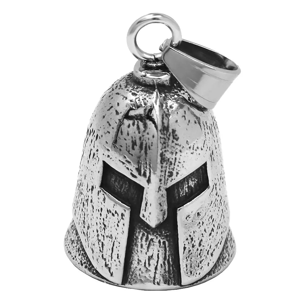 Viking Warrior Helmet Pendant Stainless Steel Eagle Cross Jewelry