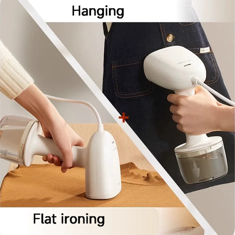2-in-1 Handheld Steam Iron Garment Steamer Portable Machine