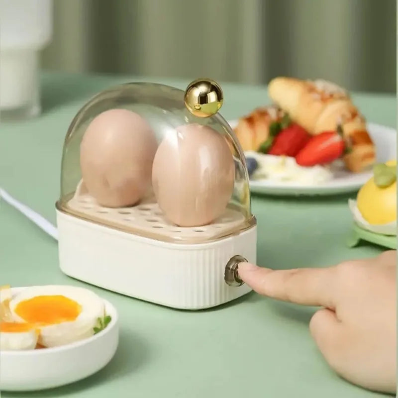Electric Egg Boiler Automatic Cooker Portable Food Steamer