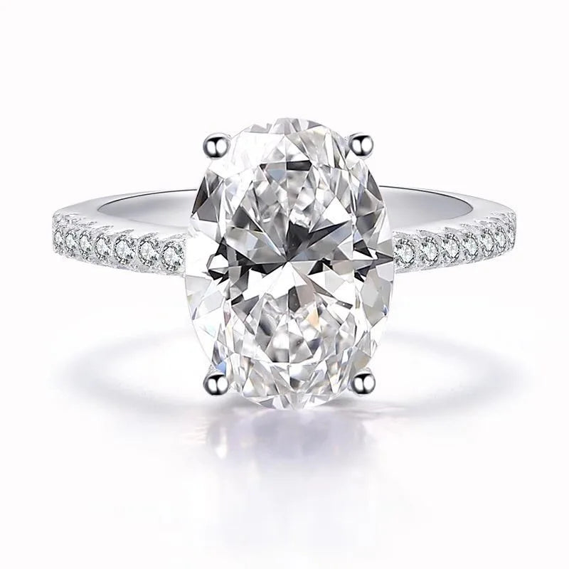 Promise Marquise Cut 3ct Simulated Diamond Engagement Ring in 925 Sterling Silver for Women Perfect Christmas Gift