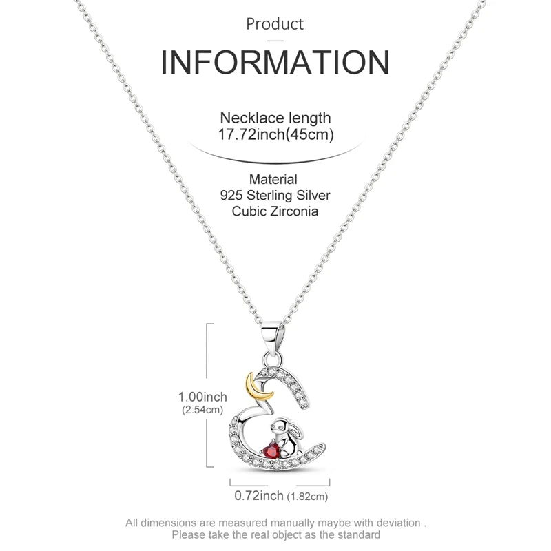 Elegant 925 Sterling Silver Zircon Butterfly Heart Pendant Necklace for Women Anniversary Gift KTN073