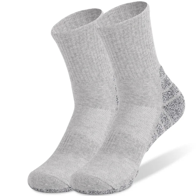 Cotton Thick Towel Bottom Sports Crew Socks Anti Odor