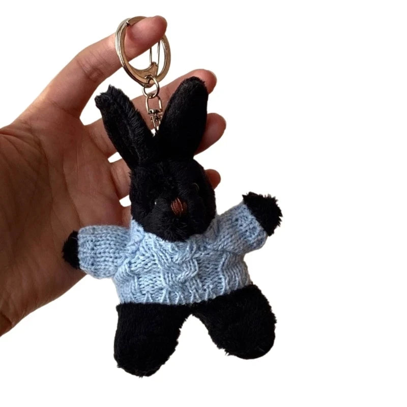 Mini Bear Toy Jewelry Holder - Stylish Hanging Accessory Organizer by JAVRICK