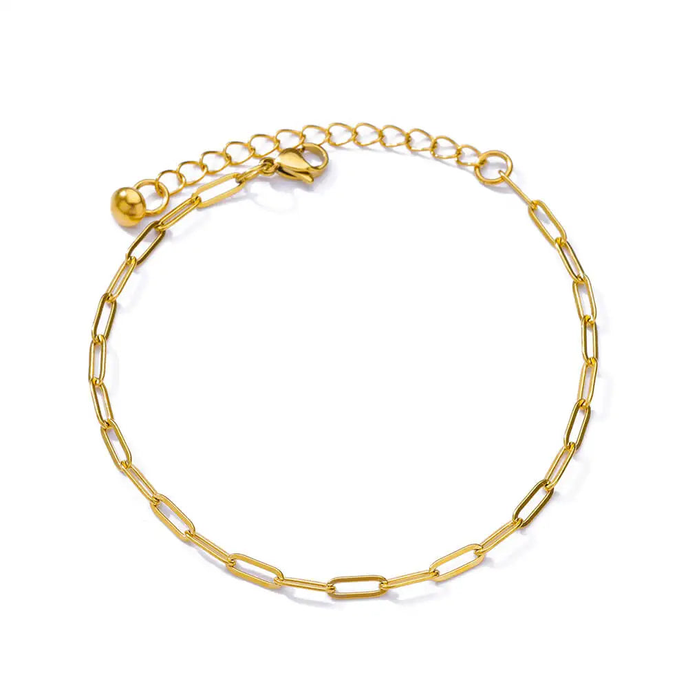 Gold Imitation Pearl Anklets for Women with Stainless Steel Chain - Perfect Summer Beach Accessories and Gifts