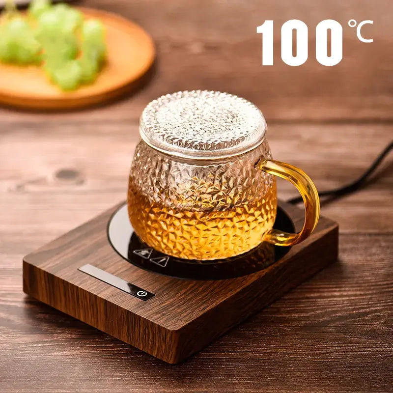 100°C Cup Heater Mug Warmer Automatic Hot Drink Coaster