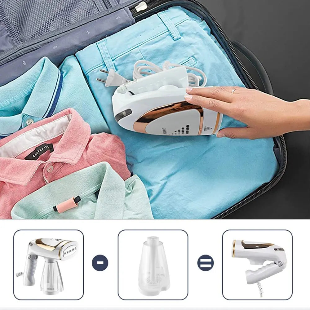 Folding And Hanging Ironing Machine For Household Mini Steam Iron 1600W Travel