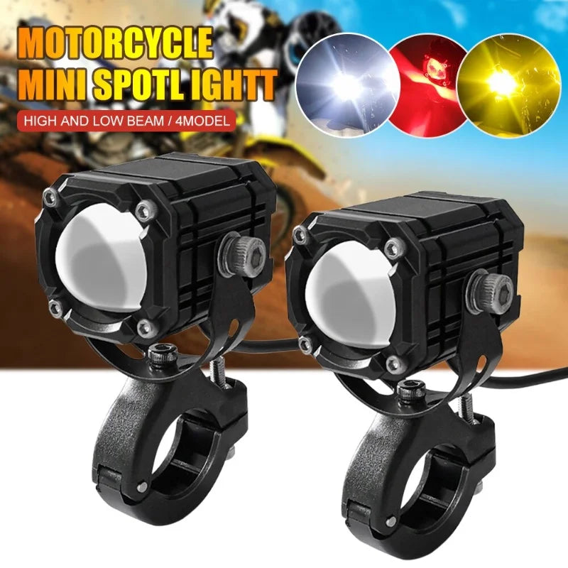 Universal Led Motorcycle Fog Headlight Auxiliary Lamp