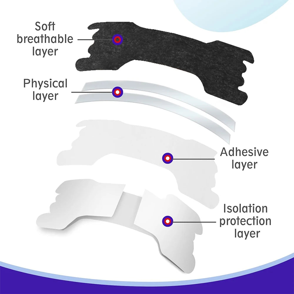 Black Nose Strips Extra Strength Anti Snoring Nasal Strips for Adults and Children 90 60 30 Pack for Better Sleep and Non Invasive Snore Relief