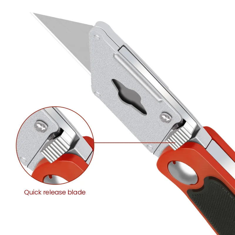AIRAJ Multifunctional Utility Knife Heavy Duty 18mm Blade