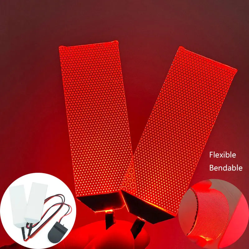 Flexible Bendable DIY LED Light Eye Kits for Iron Man Helmet Cosplay Accessories