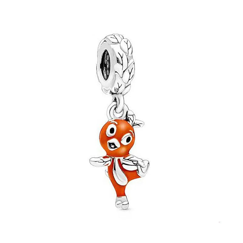 925 Silver Dress Pendant Charms for European Bracelets P532