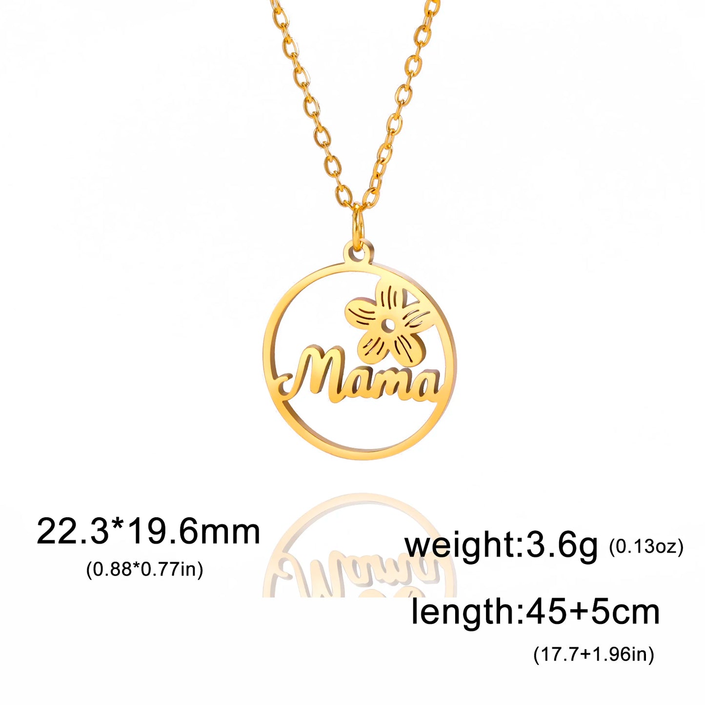 Cazador Sweet Love Heart Pendant Necklace for Women Stainless Steel Jewelry Mother's Day Gift 2025