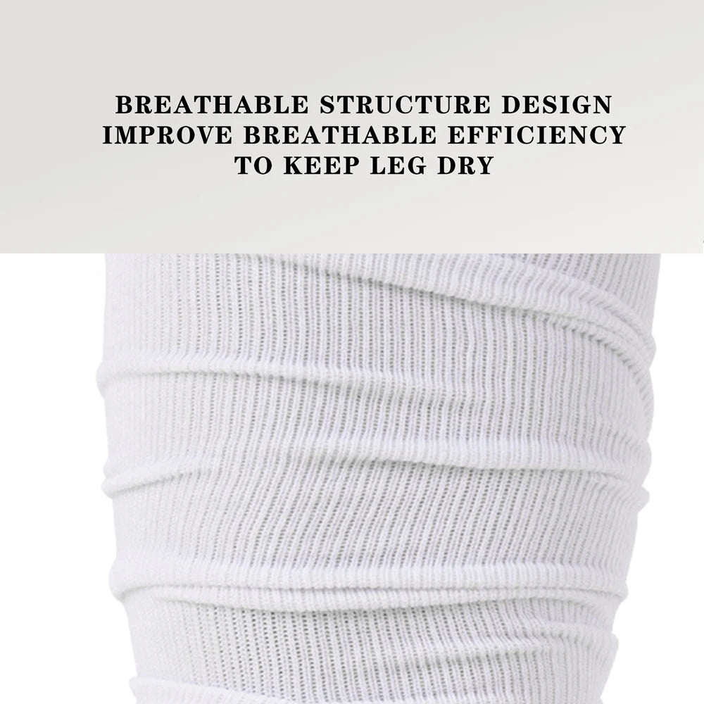 Extra Long Convertible Footsocks Leg Warmers Compression