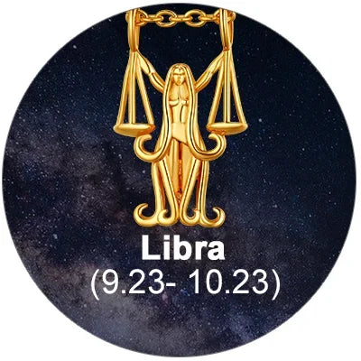 U7 Zodiac Constellations Pendant Necklace Unisex 3D Horoscope Charm Jewelry Gift