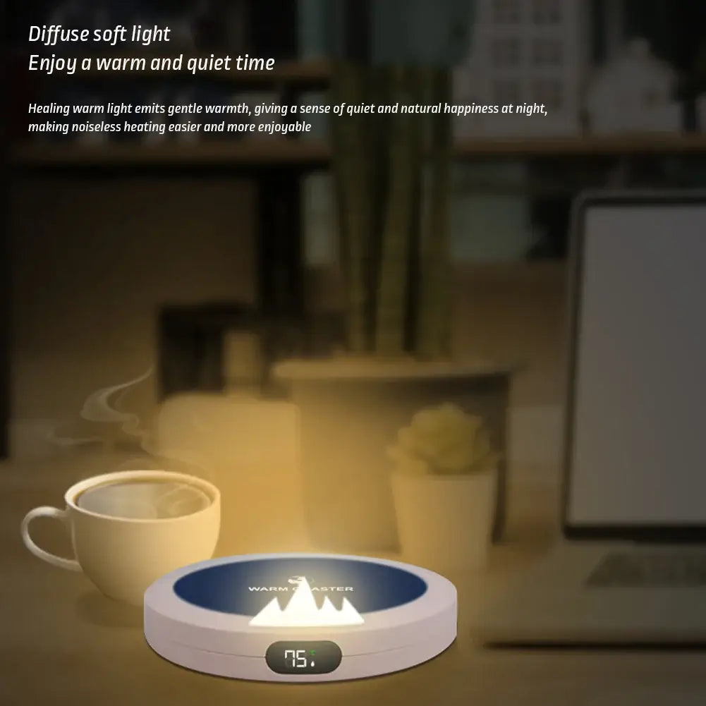 Coffee Mug Warmer Pad Cup Heater USB Electric Mat Gift