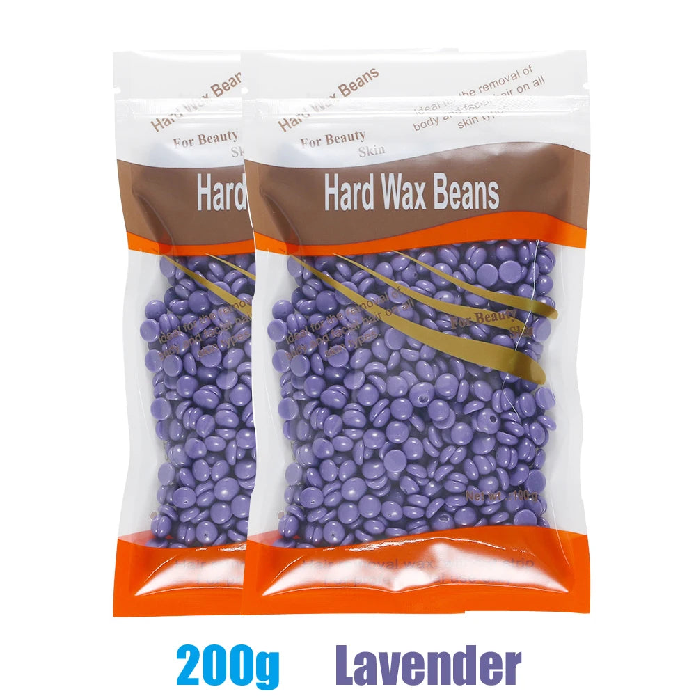 Wax Melting Machine for Hair Removal 200ml Wax Heater Pot Professional Depilation Waxing Warmer with Paraffin Wax Beans