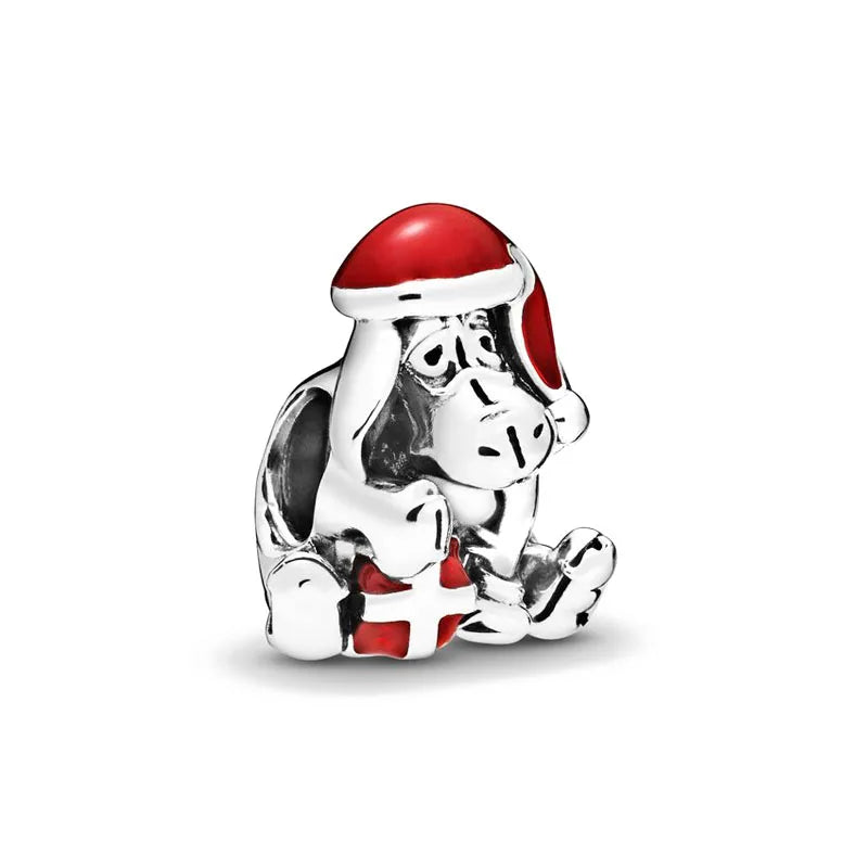 Exquisite 925 Silver Animal Bead Collection Featuring Fish Dog Duck and Pig Pendants for European DIY Bracelets