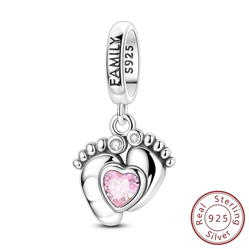 Elegant 925 Sterling Silver Turtle Pendant Beads for Bracelets KSC421