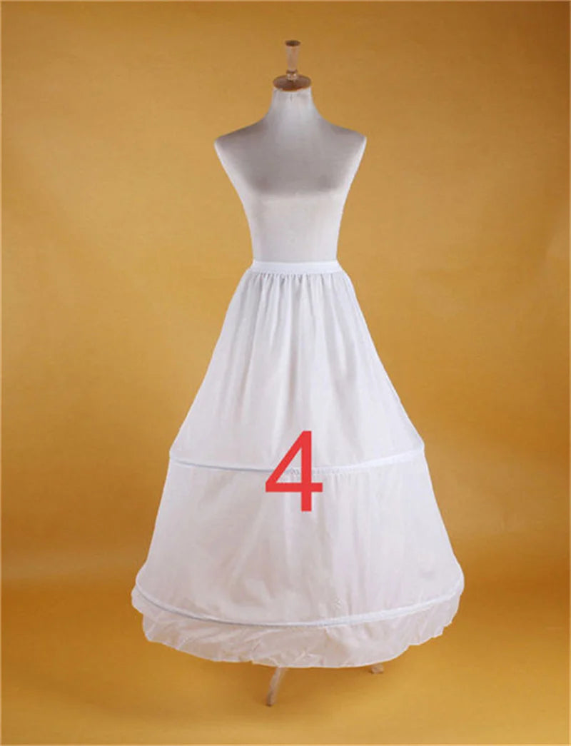 Elegant Customizable Wedding Petticoat Slip with 11 Versatile Styles
