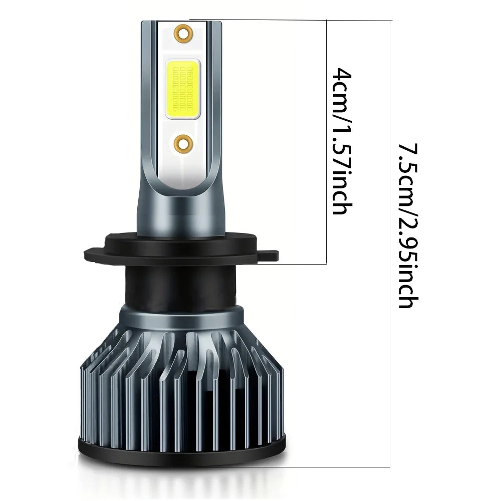 Heyword 6000K 110W LED Car Headlights 20000LM 80000Hr