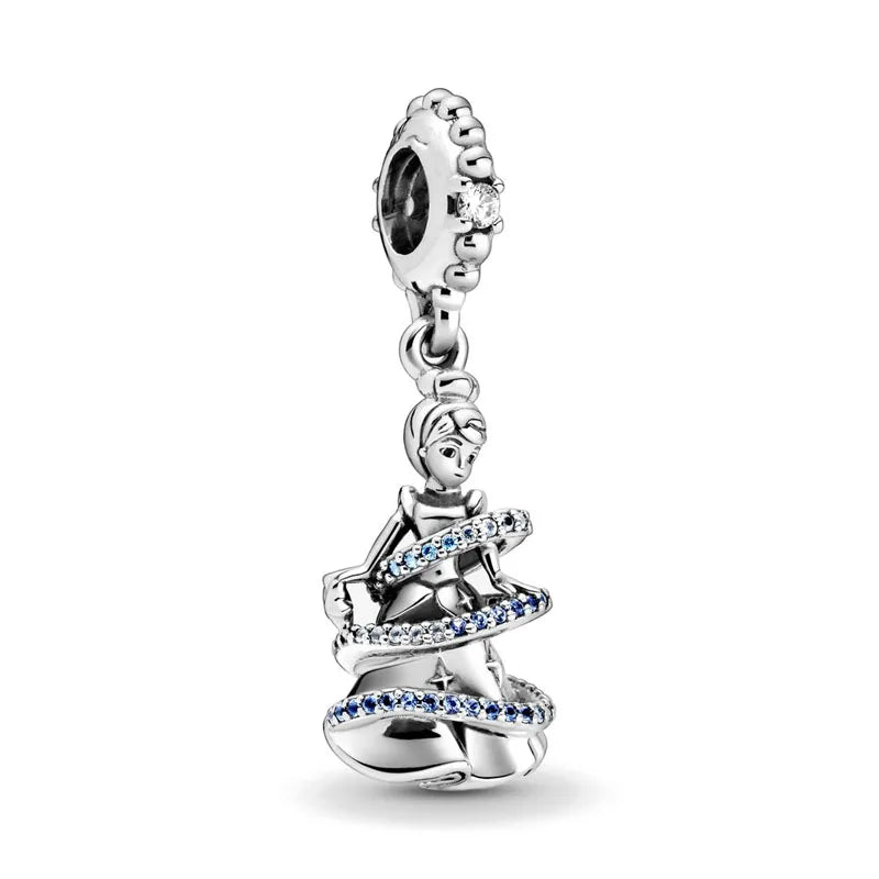 925 Silver Dress Pendant Charms for European Bracelets P310