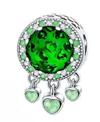 925 Sterling Silver Colorful Dreamcatcher and Hot Air Balloon Charms for DIY Necklace and Bracelet Jewelry