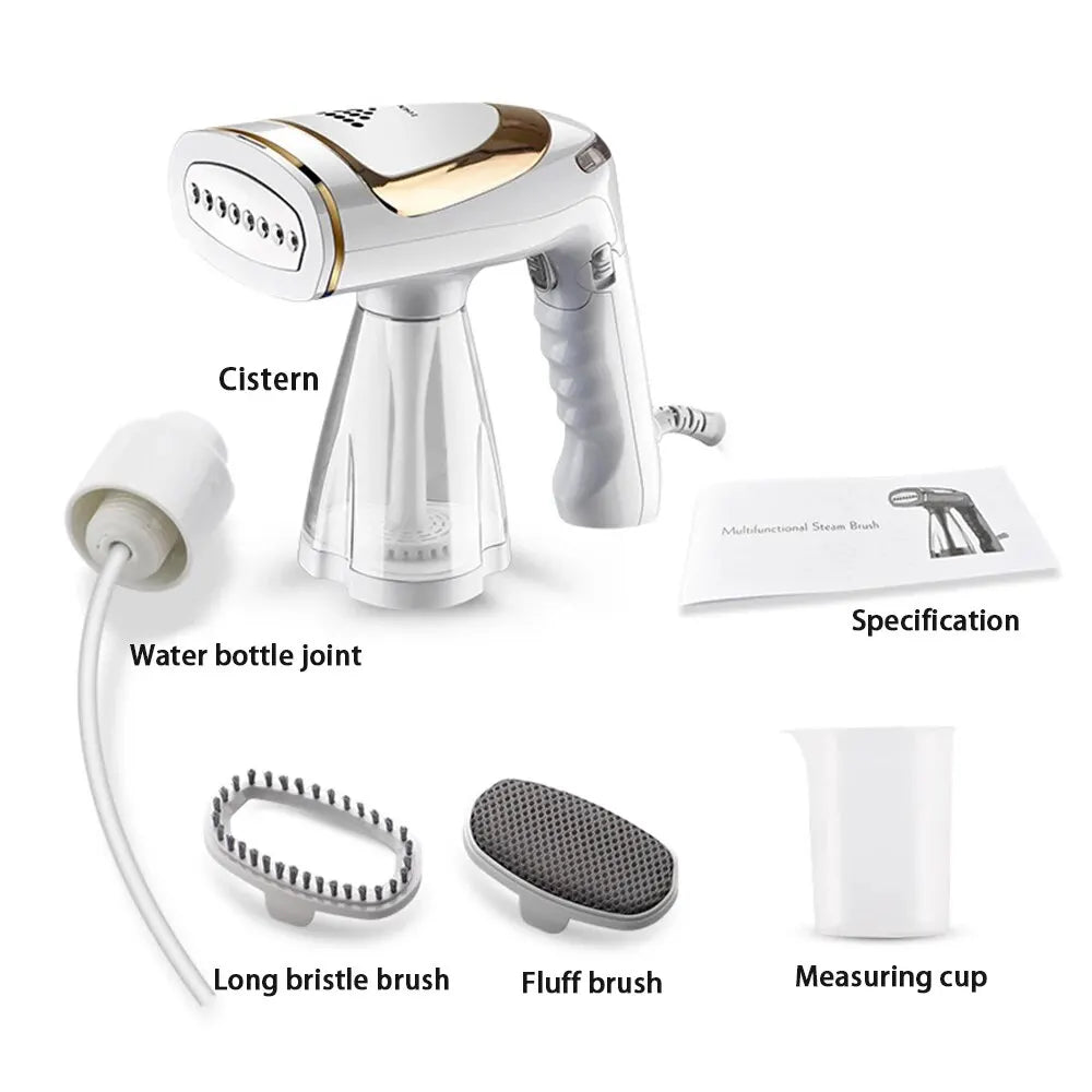 Folding And Hanging Ironing Machine For Household Mini Steam Iron 1600W Travel EU plug