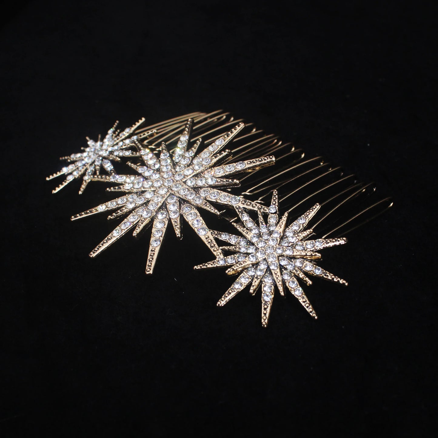 Bridal Crystal Hair Comb - Elegant Hair Clips & Pins for Brides