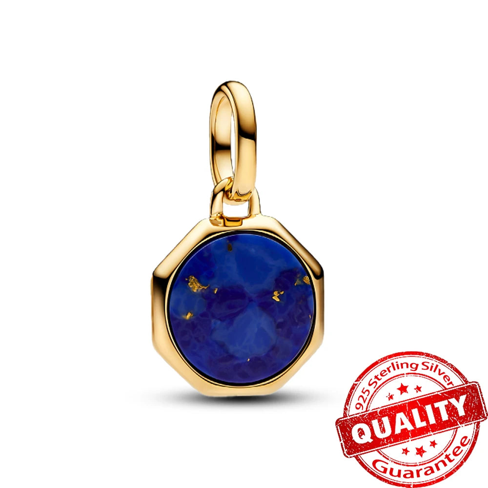 Elegant 925 Sterling Silver Ocean Themed Pendant Charm for Jewelry FCC422